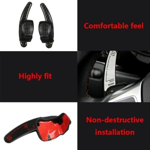Car Steering Wheel Shift Paddle Extension Auto DSG Direct Shift Gear For Golf Jetta MK6 R20 CC R36 Car Parts A0NE