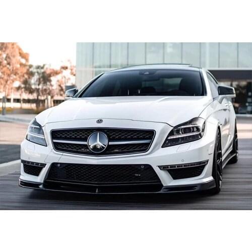 Sexy2021 W218 Fit for Mercedes Benz Cls63amg Carbon Fiber Small Paage v Front Shovel Lip Rear Spoiler Tail