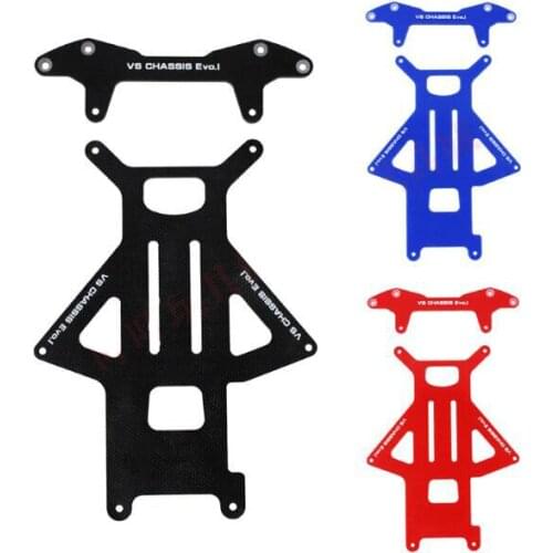 1 Set Glass Fiber VS EVO Chassis Plate 92244 94734 High Quality Parts Reinforcing plate For Tamiya Mini 4WD Racing Car Model
