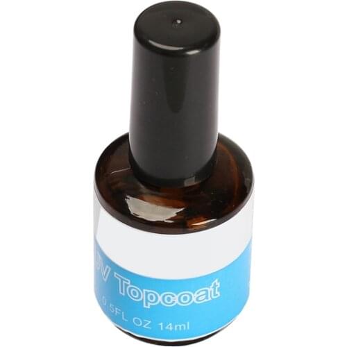 1PCS Sina Topcoat UV Gel Gloss Acrylic Nail Art Gel Polish Top Coat Clear Color 14ml Freeshipping Need Wipe Top Coat