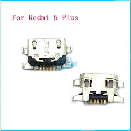 100PCS/Lot For Xiaomi Redmi 5 Plus 5Plus USB Charging Dock Connector For Motorola MOTO E5 Play Charge Jack Port Plug Socket