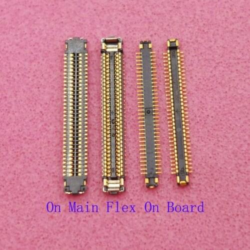 2Pcs USB Charger Charging Dock Port FPC Connector For Samsung Galaxy S9plus G960 S9 Plus G965 Note9 Note 9 Plug on Board 64Pin