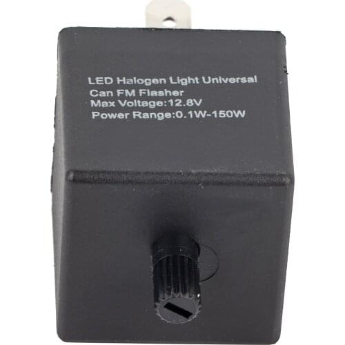 12V 24V 3-PIN Adjustable LED Flasher Relay Turn Signal Light Blinker For Automotive Motorcycle Universal accessories