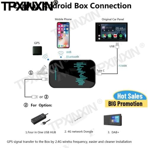 Android USB Box Apple Carplay Wireless Mirror Link FOR NISSAN Kicks Qashqai X-Trail Sylphy Altima Murano 2018 2019 2020