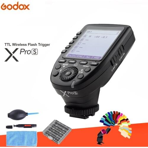 Godox Newest Xpro-S E-TTL 2.4G Wireless High Speed Sync 1 / 8000s X System HSS Flash Trigger for Sony DSLR Cameras
