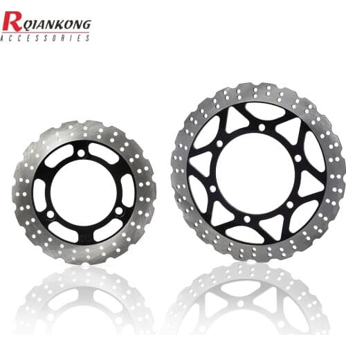 Motorcycle Front Brake Disc Rotor FOR KAWASAKI NINJA250 EX25R 2008 2009 2010 2011 2012 motorbike brake disc 2 pcs Ninja250 ex25r