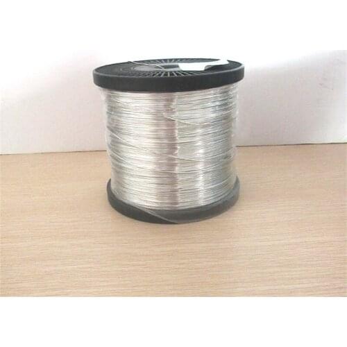 Environmental tin copper wire 0.45/0.5/0.6/0.8/1.0/1.2/1.5/1.8/2.0/2.5/3.0mm Tinned Copper Jumper wire naked copper wire for PCB