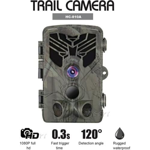 HC-810A Hunting Camera Scouting Trail Cam Wild View 1080P 16MP HD PIR Motion 44pcs Night Vision LEDs Outdoor Wildlife Camcorder
