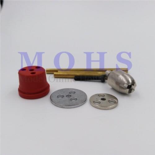 Fluorine rubber fuel tank bung fitting Kit fuel tank bung + copper tube + clunk COMBO for rc aircraft nitro glow gasoline tank