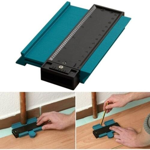 Plastic Gauge Contour Profile Copy Gauge Duplicator Standard 5 Width Wood Marking Tool Tiling Laminate Tiles General Tools