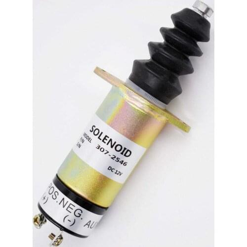 Engine Stop Shutdown Solenoid Valve for Woodward 307-2546 12V, 1504-12A6U1B1S2