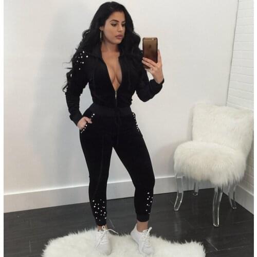 Casual Women 2 Piecs Set Hooded Long Sleeve Zipper V Neck Top and Long Pencil Pants Sportwear Womens Clothing Outfits Tracksuit