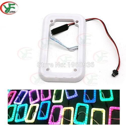 1pcs Arcade Coin Acceptor Border 12V LED Lights Decorative Border Colorful Flashing For Crane Machine Coin Selector
