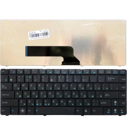 Russian New Keyboard for ASUS K40 K40IE K40IN K40AB K40AN K40A K40AC K401 P80 P81 X8AIN X8AC X8AE X87Q A411 RU laptop keyboard