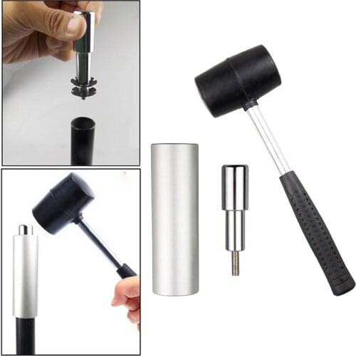 Bicycle Fork Star Nut Tool Setter with Hammer Bike Headset Tools Bike Repair