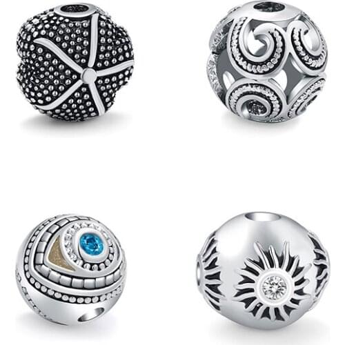 1Piece Engraved Branch Beads Hollow Antique Silver Color Leaf Branch Copper Metal Beads For Women Men Beadwork Jewelry Making