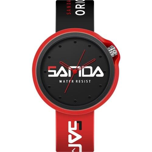 SANDA 2021 New Fashion Sports Womens Watches Waterproof Casual Quartz Watch For Woman Wristwatches Clock Relogio Feminino