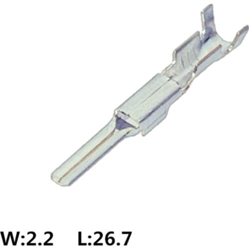 2.2mm Male Car Crimp Terminal 2.2 Series Terminals Automotive Connector Pins DJ611-2.2A For VW HYUNDAI KIA