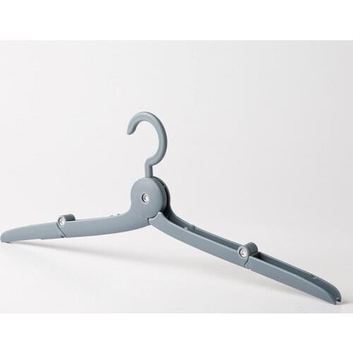 3pcs Portable telescopic folding clothes hanger Home plastic drying rack Suitable for Business trip tourism