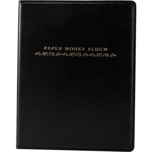 60 Pockets Version leather album pockets units coin collection book for coin Commemorative Coin Badges tokens album