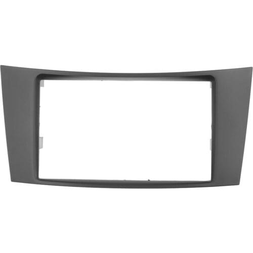 2 Din Refitting Car Radio Panel Fascia Stereo Frame for Mercedes BENZ E CLASS W211 CD Trim DVD Player Cover Autoradio Mount Kit