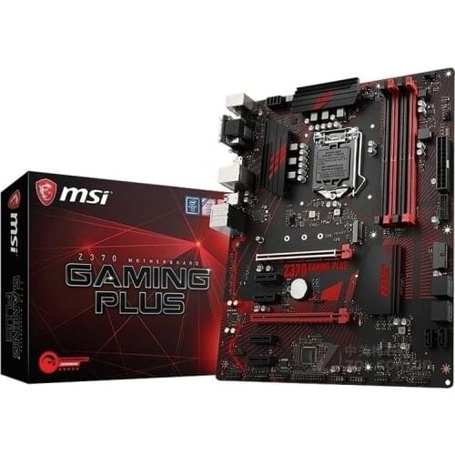 Free shipping original motherboard for MSI Z370 GAMING PLUS LGA 1151 DDR4 USB3.1 64GB Z370 desktop motherboard