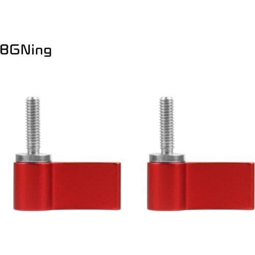 BGNing 2x Iron M4x12mm M4*14mm Thread Screw 17mm 20mm Handle Adjustable Wrench Lock Adapter Nut SLR Cameras Photo Accessories