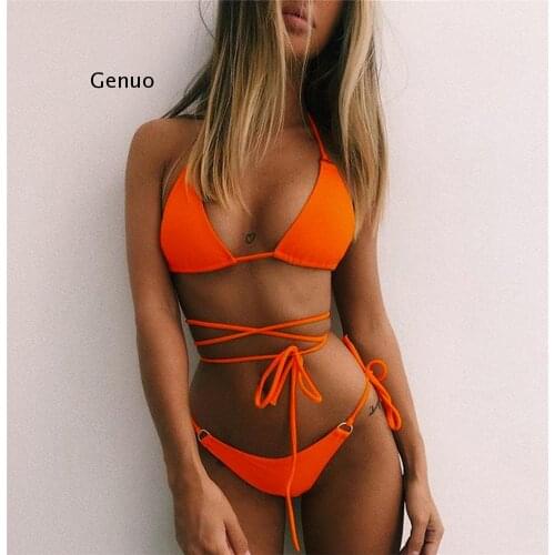 Mid Waist Bikinis Swimsuit Women Push Up Swimwear Women Sexy Bathing Suit Biquini Brazilian Bikini 2021New Beachwear