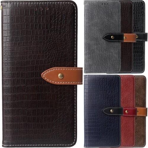 Crocodile Pattern Case for Orange Dive 73 72 71 70 30 Rise 54 52 51 33 Nura 2 Neva Start 80 4G Leather Case Wallet Cover Slot