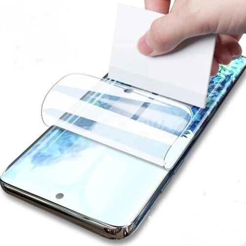 For Samsung Galaxy S20 Ultra Note 20 S10E S7 Edge S6 edge A72 Screen Protector S21 Ultra S20 fe S10 S9 S8 S10 Lite Hydrogel Film