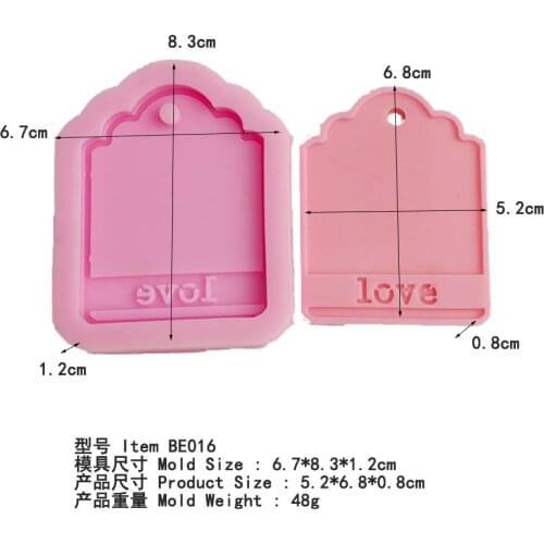 Love Silicone Mold Soap Mold Tool Mold Clay Crafts Wholesale Decorative Cake