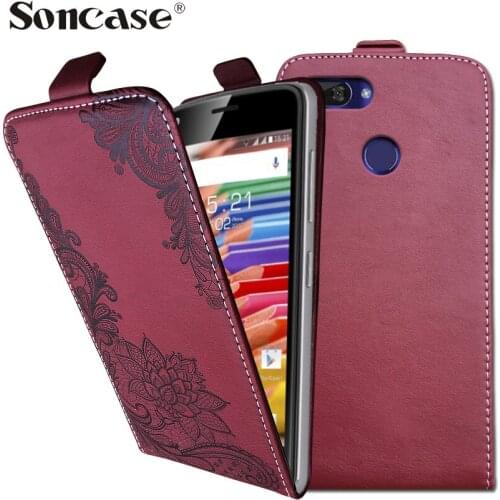 3D Stereo Embossing lace flower butterfly flip up and down leather phone bag cover case for iLA Silk