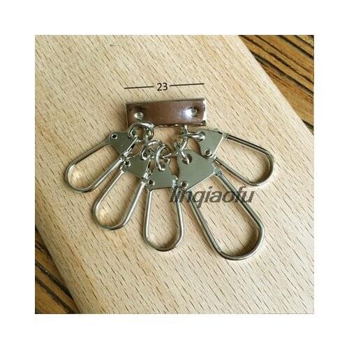 Brass shoehorn, keychain key row accessories