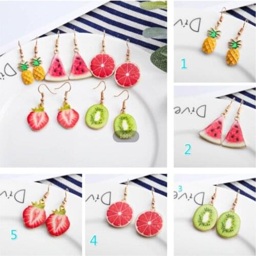 Fashion Pineapple Earring Simple Fruit Earrings for Women Fashion Jewelry 2021