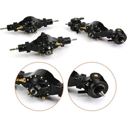 LESU 1/14 Metal Axles A Differential Locks for RC 6X6 Tractor Truck Tmy DIY Model TH02050-SMT3