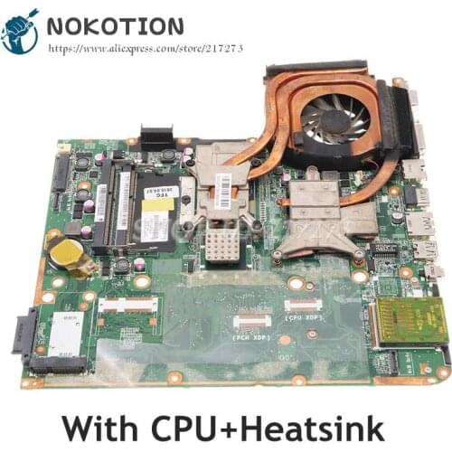 NOKOTION For HP Pavillion DV7 DV7-3000 Laptop Motherboard 575477-001 580972-001 580974-001 DA0UP6MB6E0 PM55 DDR3 GT230M GPU