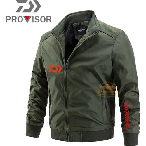 2022 Jacket Autumn Jacket Dawa Mens Plus Size Casual Windproof Breathable Outdoor Sports Long Sleeve Large Size Fishing Clothes