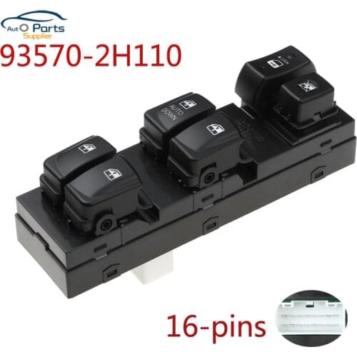 New 93570-2H110 Electric Power Master Window Control Switch For Hyundai Elantra HD 2007-2010 935702H110