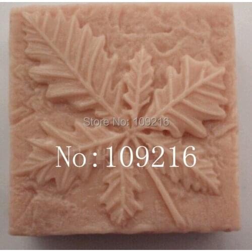 Wholesale!!!1pcs The Leaves (zx969) Silicone Handmade Soap Mold Crafts DIY Moulds