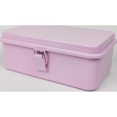 Retro Iron Storage Box Solid Color Metal Container Belt Lock Case Large Capacity Makeup Jewelry Boxes Household storage case New