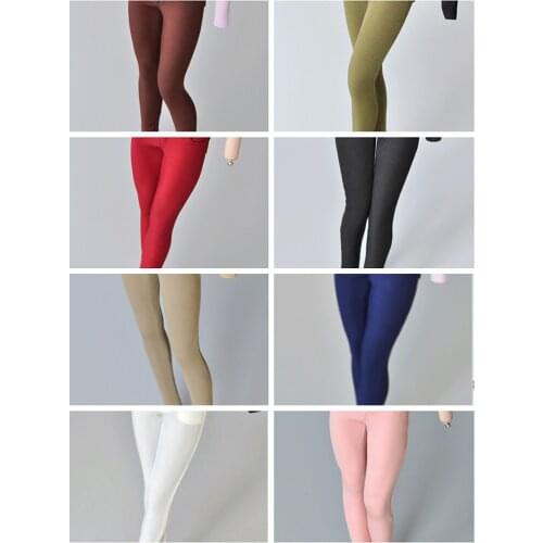 1/6 Scale Female Clothes Model Woman Jean Tight Pants Pencil Pants Trousers Fit 12" TBL PH Figure Body