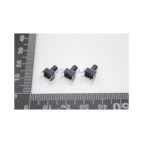 100pcs Tact Switch Push Button 6*6*8.5 6mm*6mm*8.5mm H8.5mm Through Hole SPST-NO