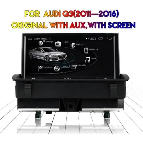 2din Android Car DVD Player GPS Radio For Audi Q3 2011 2012 2013 2014 2015 2016 Car Stereo Audio Video Multmedia Bluetooth Auto