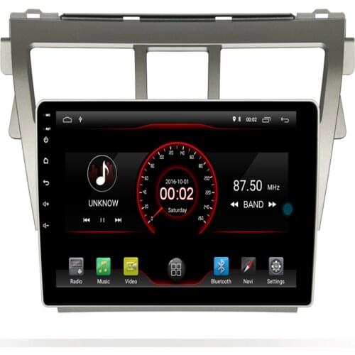 9inch 2.5D Android10 car dvd Multimedia player GPS for Toyota Vios Yaris Belta CAR gps navigation Radio Stereo recorder BT WIFI