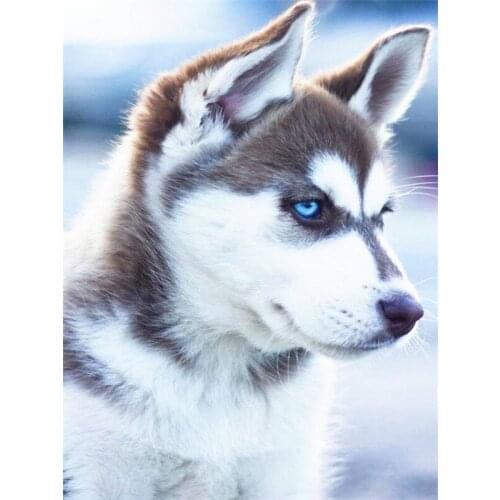 Love.Thanks Animal Diamond Embroidery Dog Diamond Painting Set Cross Stitch Kits EmbroideryDiamond Painting Full Drill Round