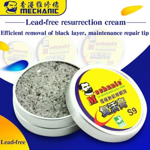 Lead-Free Soldering Iron Tip Refresher Clean Paste for Oxide Solder Iron Tip Head Resurrection Cream BGA Repair Tools