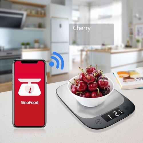 Digital Scales 5kg 10kg 1g Weights Scale Stainless Steel Electronic Balance Measure Tools LED Display Kitchen Scale Libra