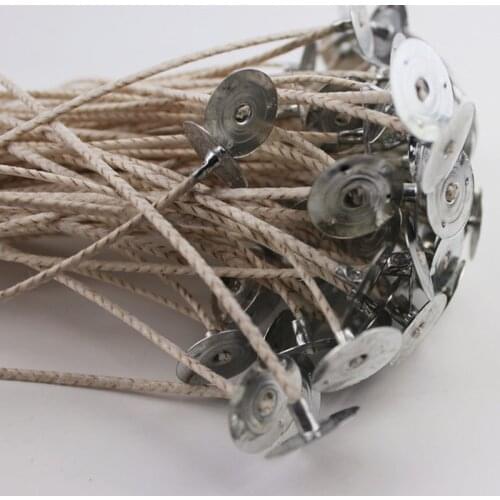 50CS 15cm Cotton Candle Wick Flameless Wick Candle Making Birthday Christmas Candle