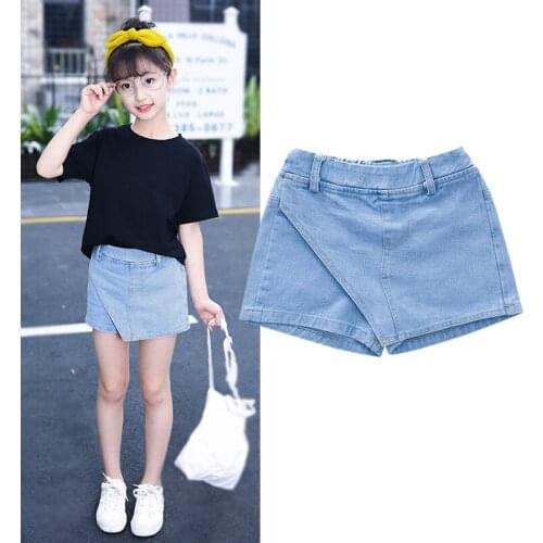 HYCOLORFUL Denim Shorts For Girls