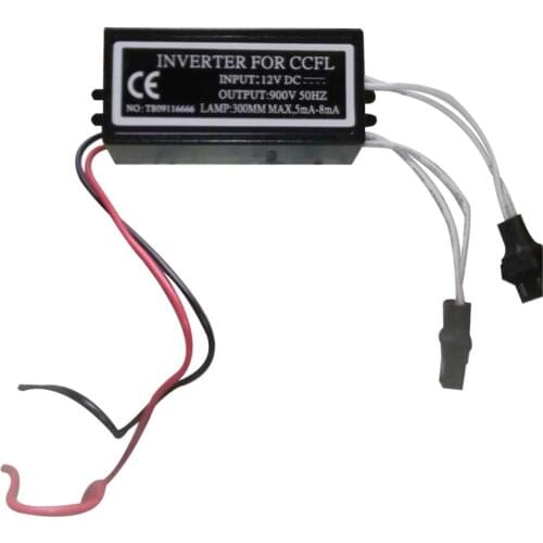 Professional 1pcs CCFL Inverter For Angel Eyes Light Halo Ring Spare Ballast Case 12V Black High Quality For BMW Drop Shipping